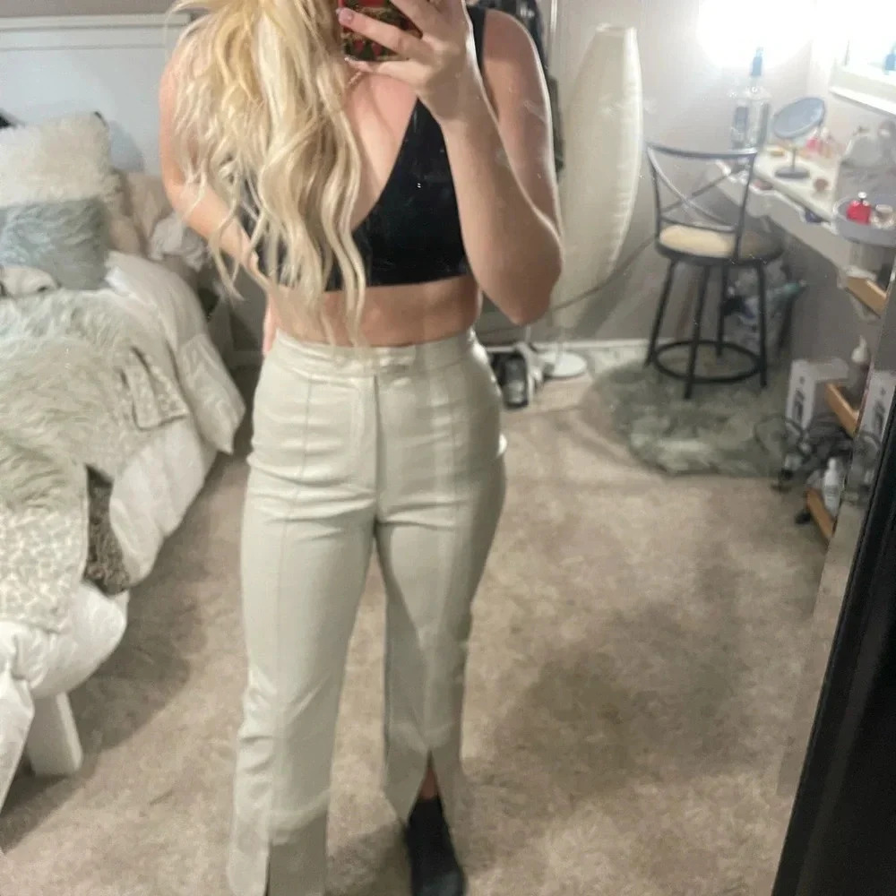 PAPERMOON BOUTIQUE NWT leather pants S - Picture 8 of 14